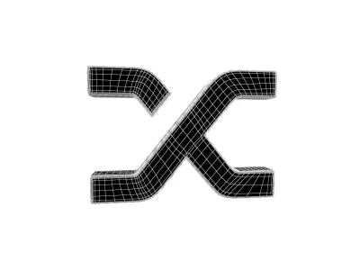 Synthetix Coin v2 002 Low-poly 3D model