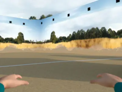 Squid Game environments Low-poly 3D model