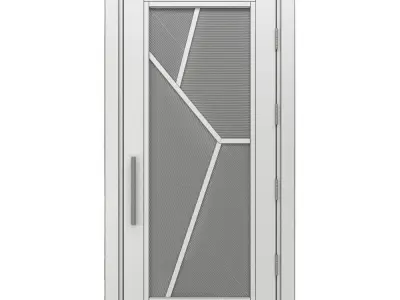 Intersections Door Low-poly 3D model