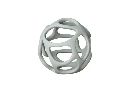 SciFi Cube Object No 27235 Low Poly Shape Texture