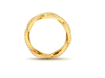 Women Ring  Render 3dm STL OBJ FBX Details 3D print model 327