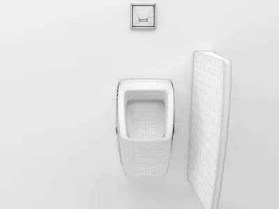 Urinal 6 3D model