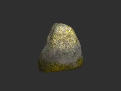Rock Set 03 - Forest Low-poly 3D model
