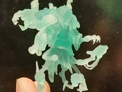 Dark Techno - Archaeopriest 3D print model