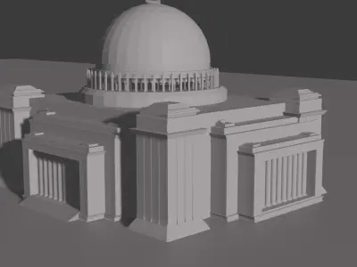 volkshalle 3D model