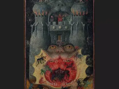 Mouth of Hell Book of Hours Low-poly 3D model