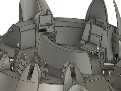 CIS command center 3D print model