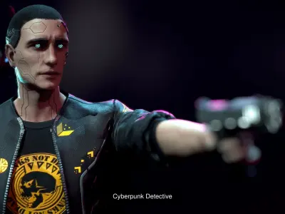 Cyberpunk characters pack