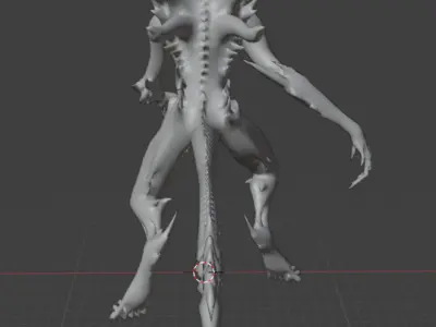 Nebuloth Low-poly 3D model