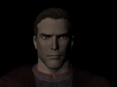 Superman Injustice God Among us Rigged Low-poly 3D model