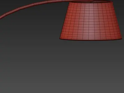 Central Aguirre Floor Lamp 3D model