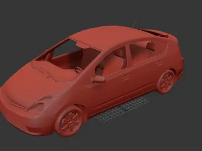 Toyota Prius Mk2 XW20 base 2003 3D print model