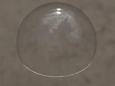 Christmas Cabin in the Snowy Woods 3D model