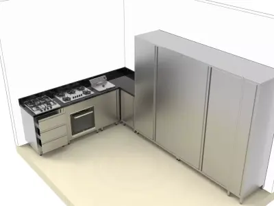 kitchen 31 3D model