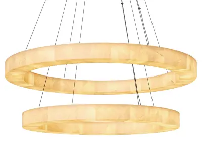 Restoration Hardware Rivange Two Tier Light 3D model