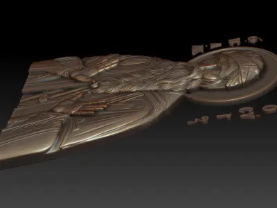 Saint Isaac the Syrian 3D print model