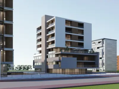 Hotel Project 3D model
