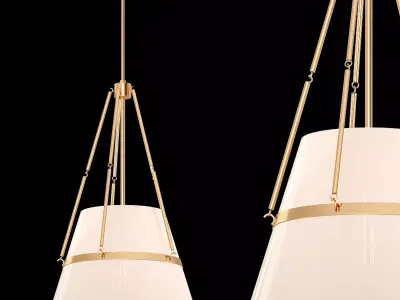 Oliver Pendant by lightology 3D model