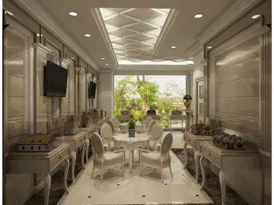 building company 3D model