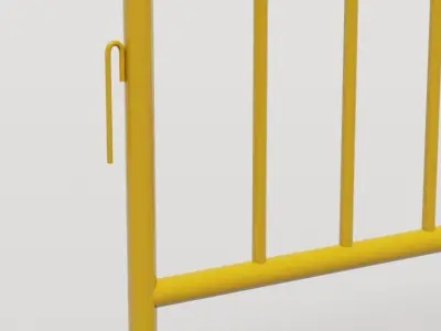 Safety Barrier 3D model get