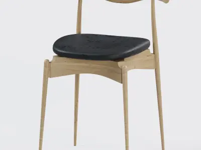 CH20 Elbow Chair  Free 3D model