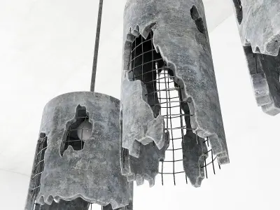 Concrete light 3D model