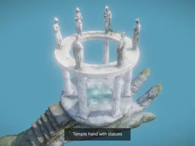 Temples 3D Model Pack