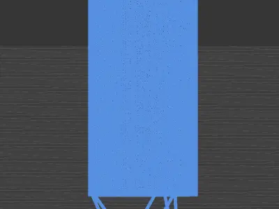 LAMP for AR and VR -  PBR - GLB - GLTF - OBJ - FBX Low-poly 3D model