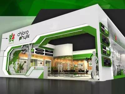 Exhibition - Area - 16X12-3DMAX2009-09 3D model