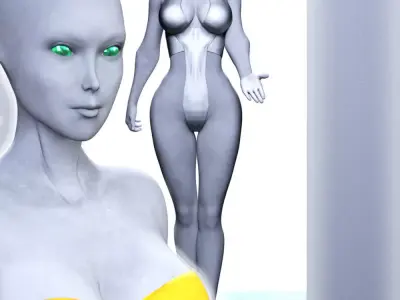 Kar-La for Genesis 3 and 8 Female 3D model