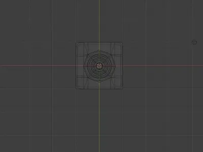 Traffic Cone Low-poly 3D Model 3D model