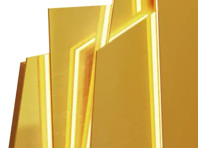 Imperium light golden gate 3D model