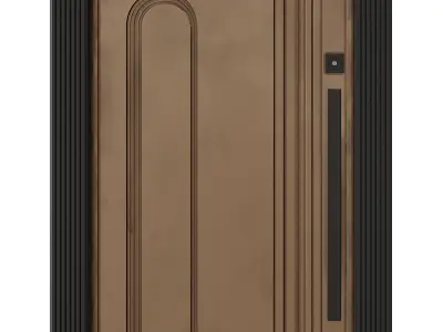 Entrance door set214 3D model
