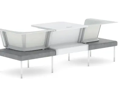 Herman Miller Workstation Public 6 3D model