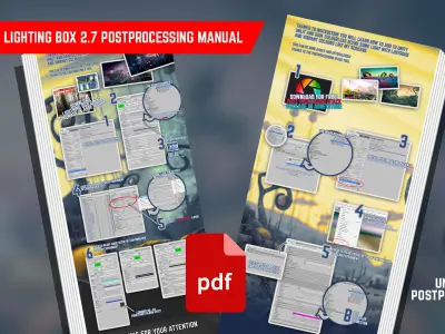 High Poly Magic Forest In the Plasticine World LODs Low-poly 3D model