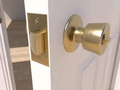 House Door Free 3D model