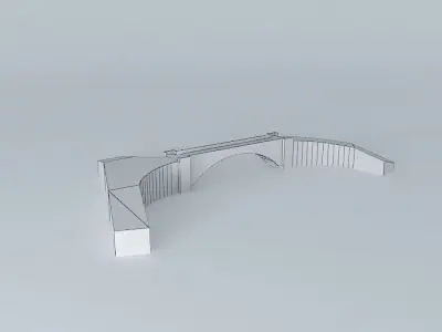 New Alcantara bridge Free 3D model