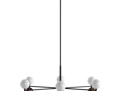 Dalt L pendant lamp 3D model