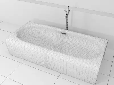 Bath Strip 3D model