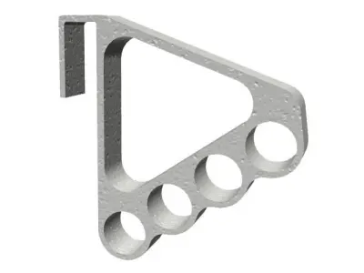 Cupboard Door Hanger Hook  3D print model