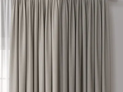 Curtain 4 3D model