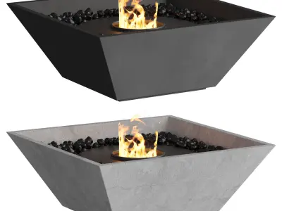 EcoSmart Fire Fireplace 3D model