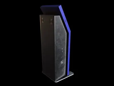 piwi terminal Low-poly 3D model