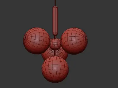 AVAIL ABALLS BRASS BIG 3D model