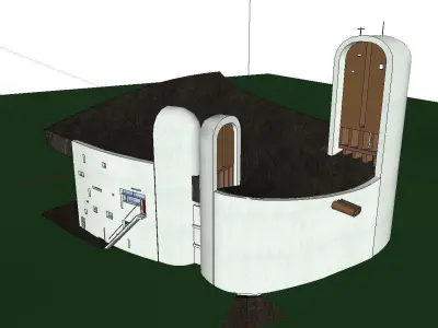 Architecture-Religion-God-Culture-Temple -0212 3D model