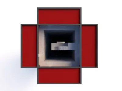 Container House Skyscraper 3D model