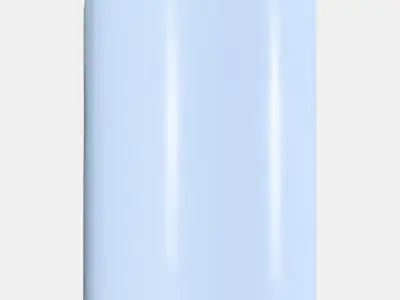 DAGLIGEN block candle fragrance neutral Low-poly 3D model