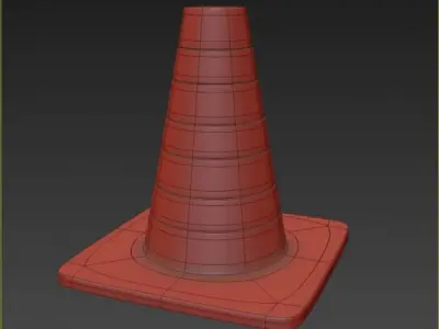 Cone of Road 3D model