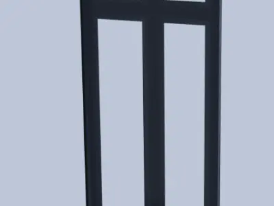 window 3D model 9