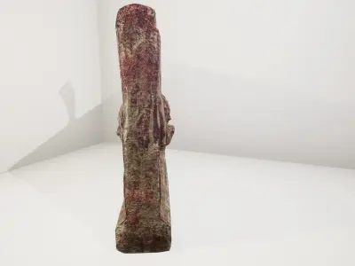 Ancient Wall Free low-poly 3D model